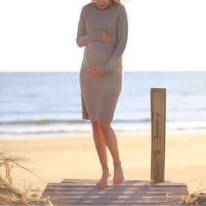 Turtleneck Sweater Dress